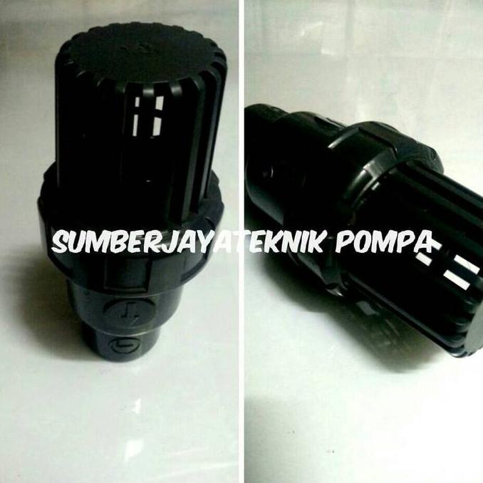 foot valve pvc 11/2"