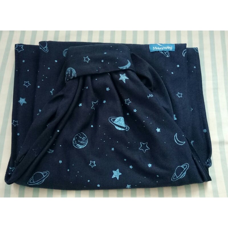 Preloved gendongan bayi depan baby wrap Mobymoby
