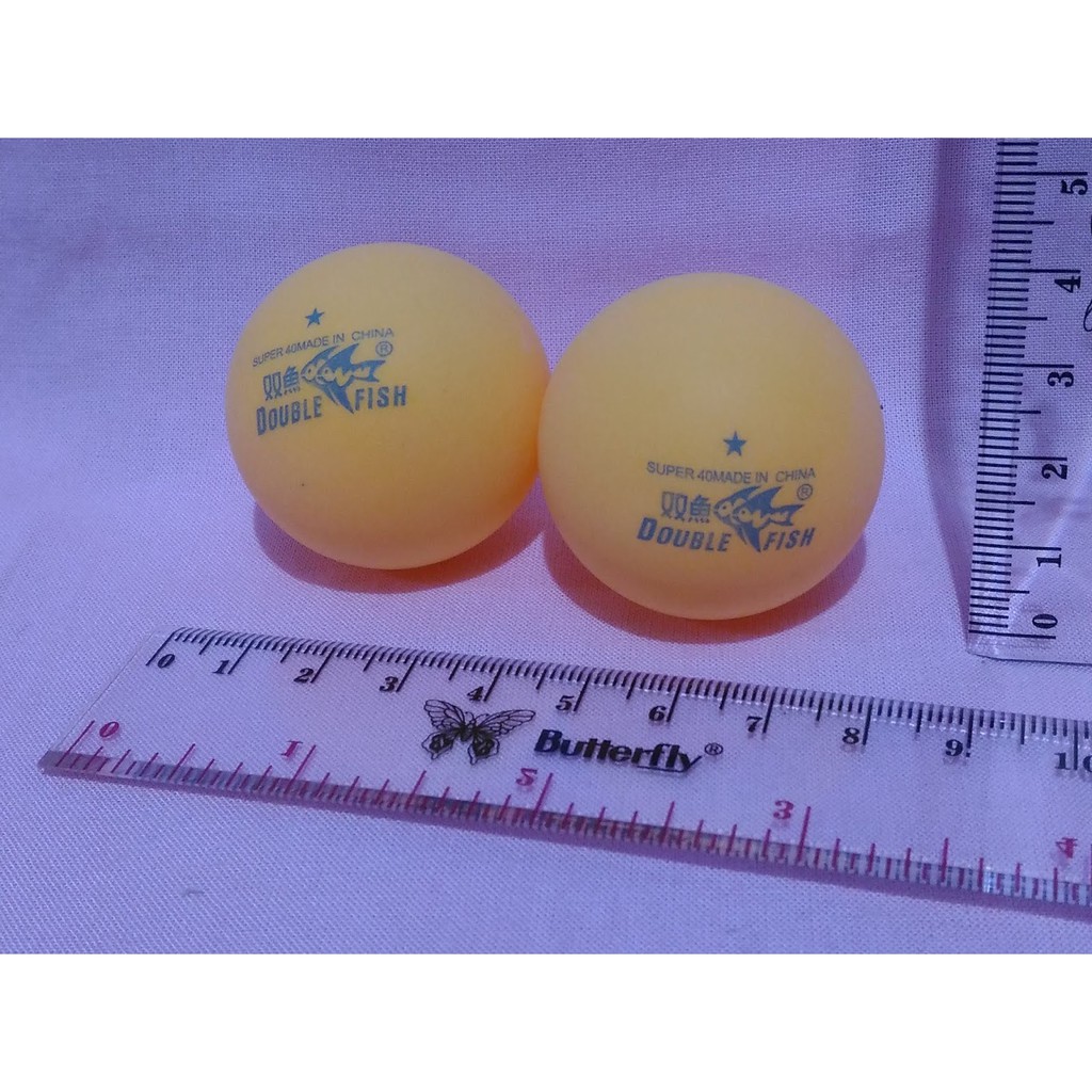 Bola Ping Pong PingPong Tenis Meja Double Fish Bagus Murah READY STOCK