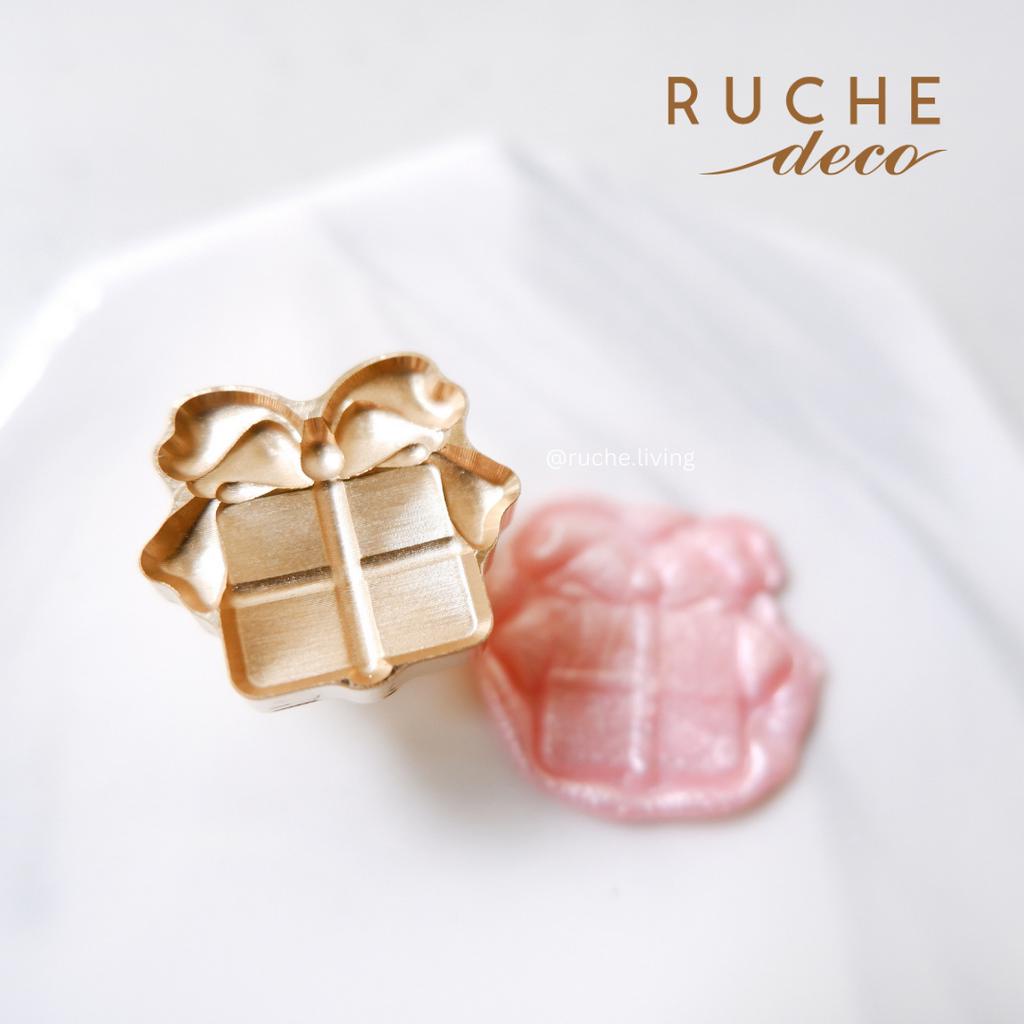 

RUCHE DECO - Brass Stamp Head 3D (tanpa gagang) / Head Stamp, Stempel Kepala Kuningan / Kepala Kuningan Wax Seal / Stamp Head Sealwax Vintage