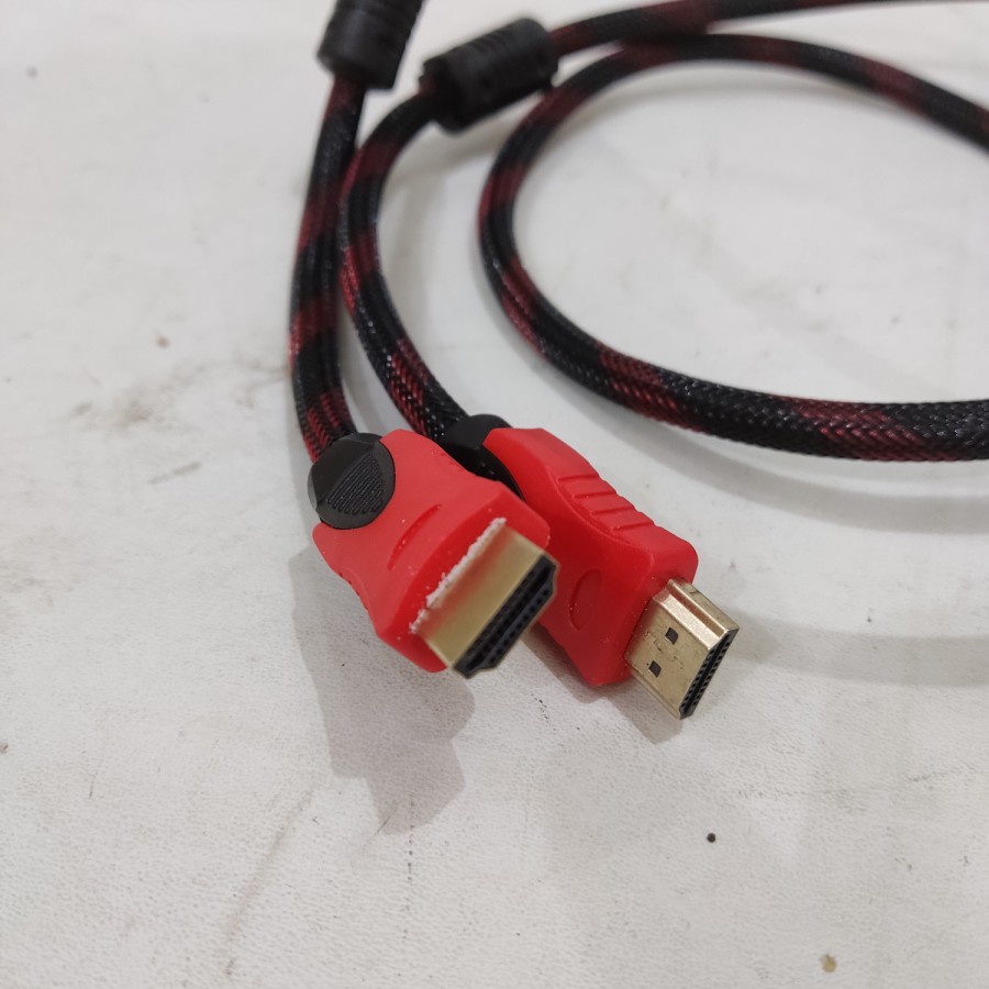 Kabel HDMI to HDMI Lapis Sarung Rajut