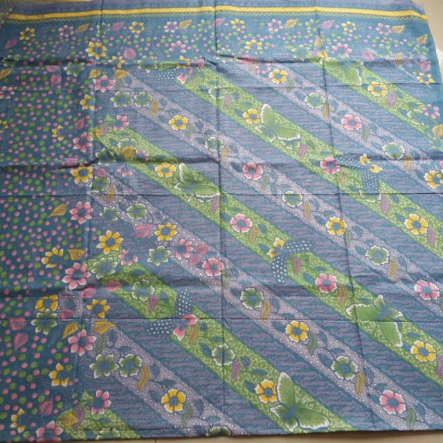 Kain batik hokokai biru