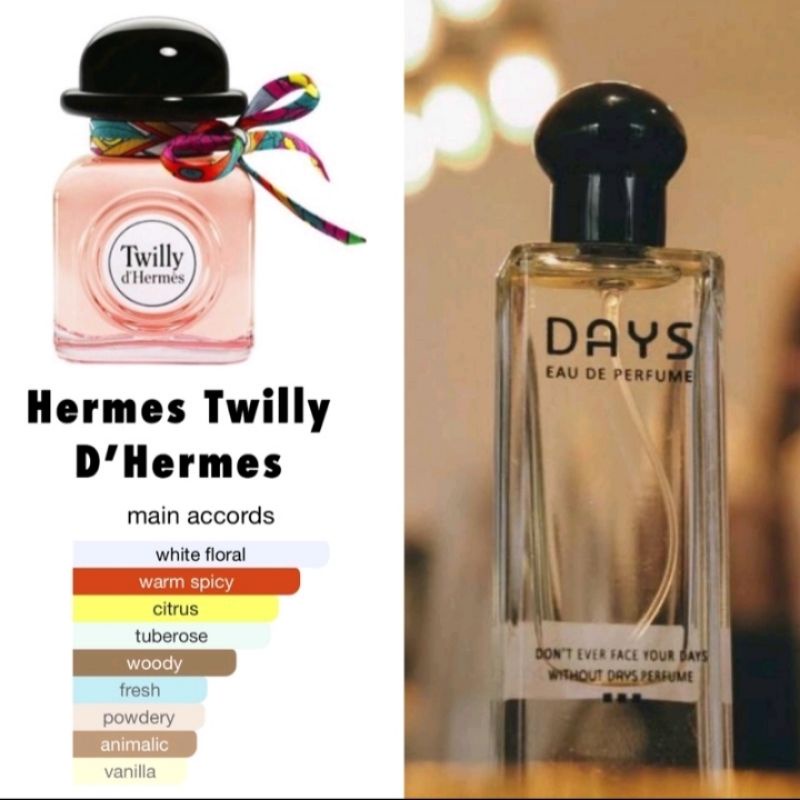 DAYS PARFUME INSPIRED BY HERMES TWILLY D'HERMES
