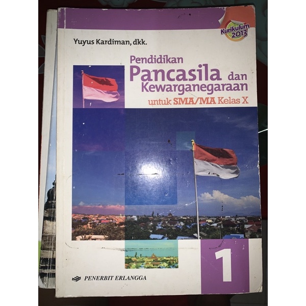 Buku PPKN kelas X yuyus kardiman, dkk