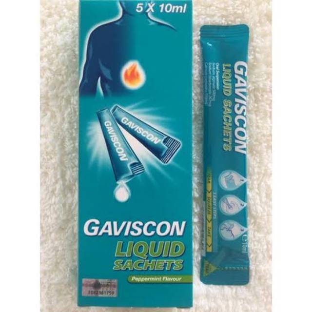 Obat Maag Gaviscon Liquid (5 Sachets)