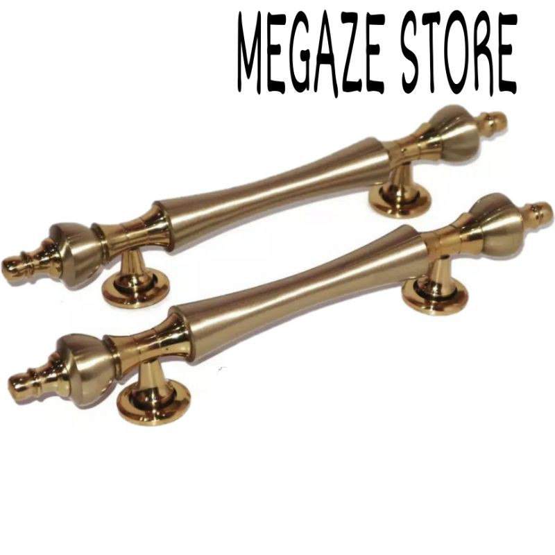 Handle Pintu Rumah Tarikan Pintu Kuningan Handel Pintu Dahlia