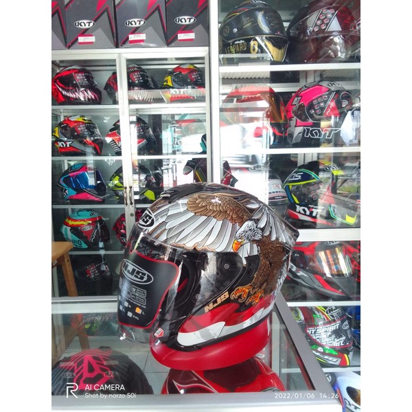 Helm Half Face NJS KAIROZ DV GARUDA