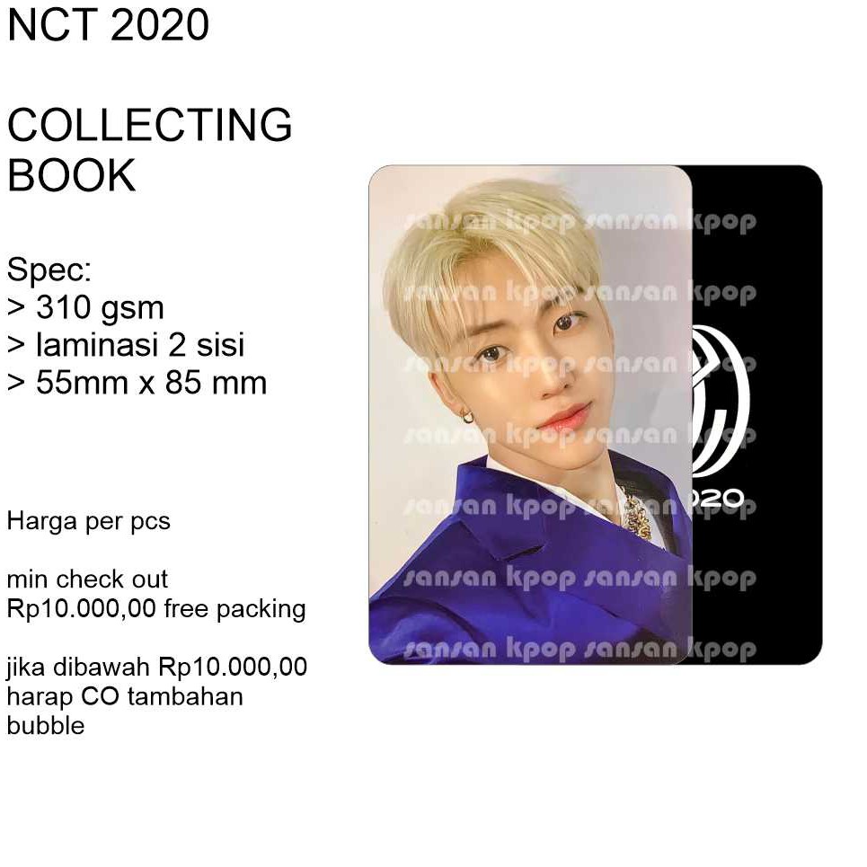 photocard nct koleksi book unofficial