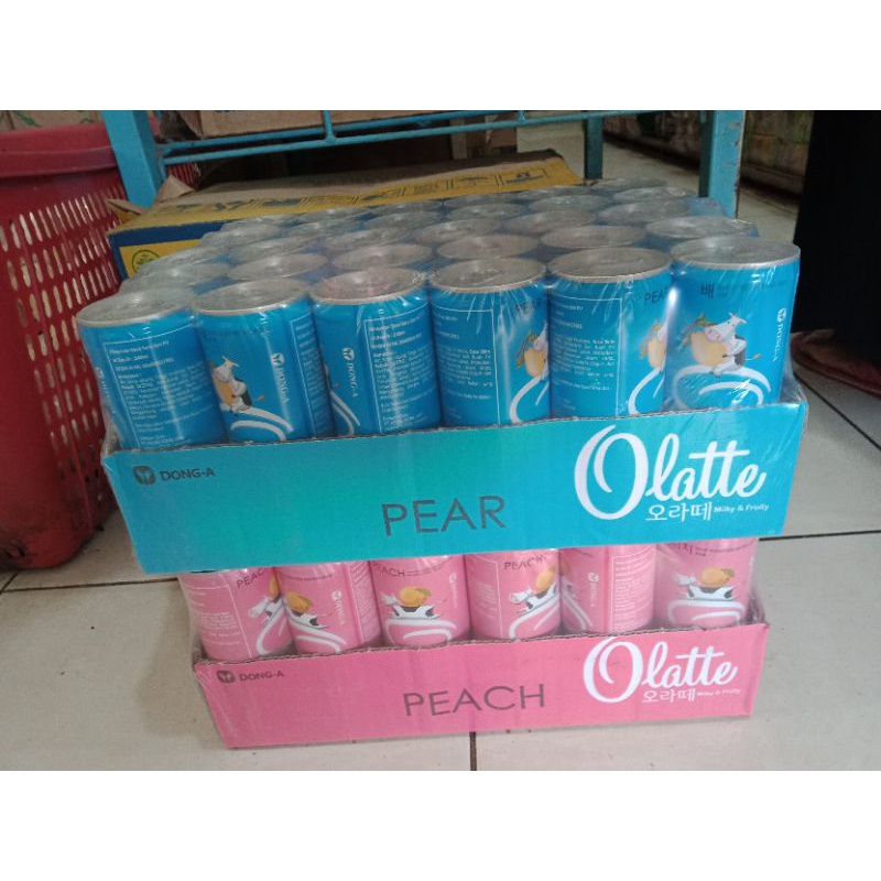 

Olatte Minuman Rasa Susu Dengan Buah 1 Karton 24 Pcs x 240ml