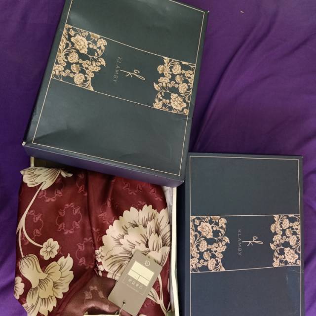 GAHARU DRESS MAROON wearingklamby ORI NEW ukuran XS