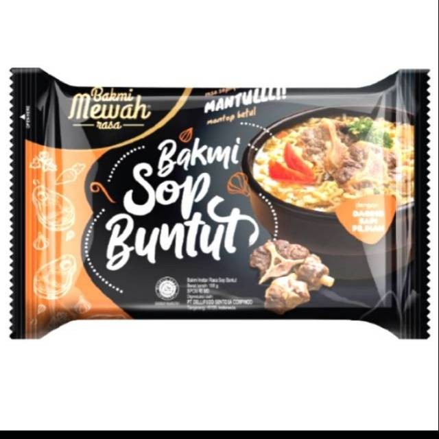 

Bakmi Mewah Sop Buntut 122Gr