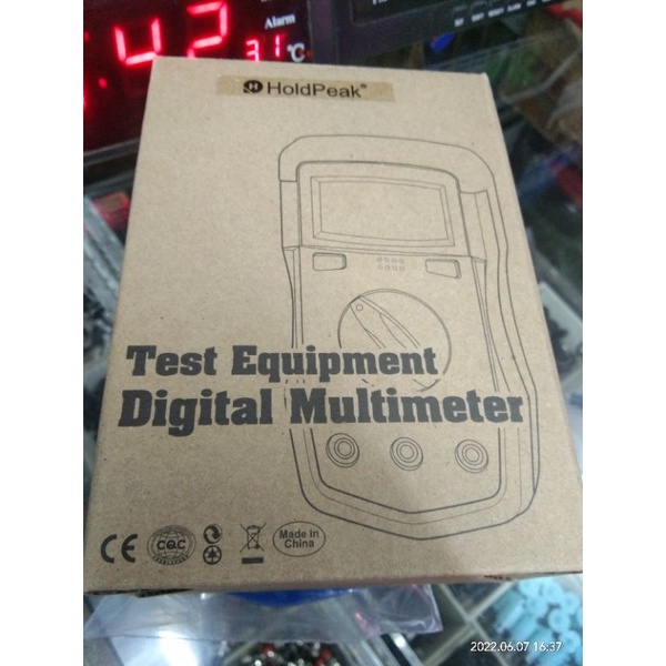 Digital Multimeter Tipe DM6013L Alat Tes Kapasitor