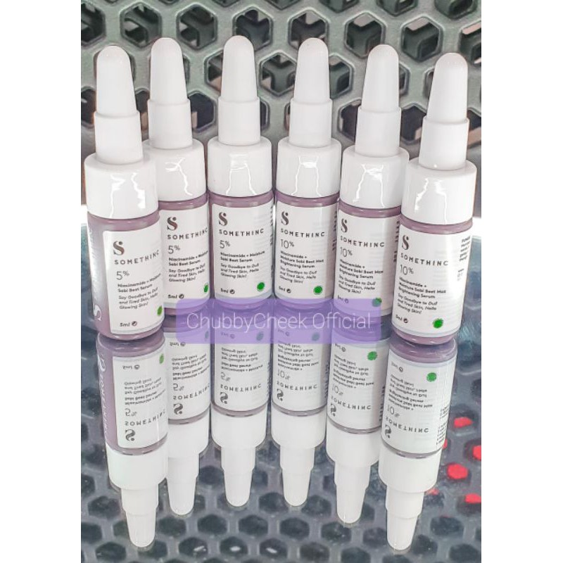 [100% ORI] SOMETHINC NIACINAMIDE + SABI BEET MAX BRIGTHENING SERUM MINI SIZE 5ML