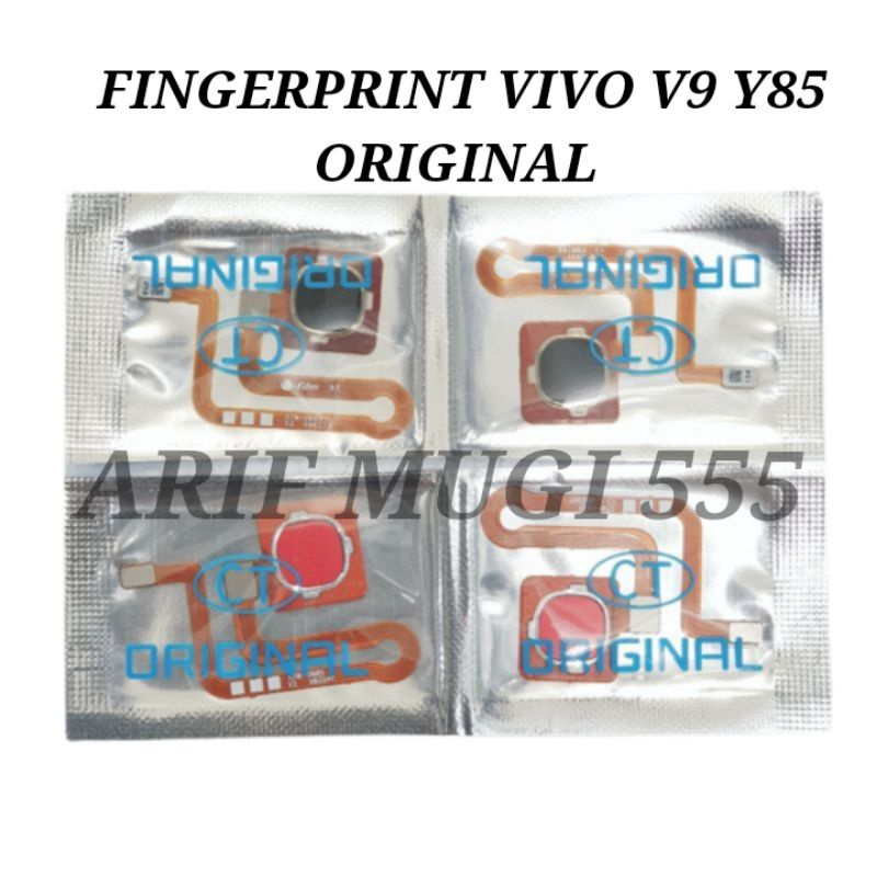 FLEXIBLE FLEXIBEL TOMBOL TENGAH HOME FINGERPRINT SIDIK JARI VIVO V9 Y85 ORIGINAL