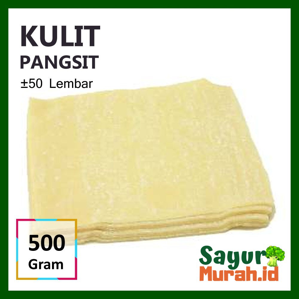 

KULIT PANGSIT REBUS / GORENG [+/- 500g]