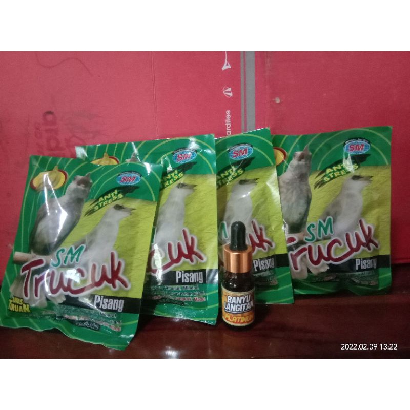 doping gacor lomba burung kicauan trucukan platinum bonus voer sm trucuk 4pcs