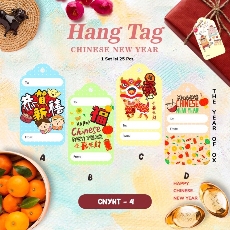 

Hang Tag Chinese New Year