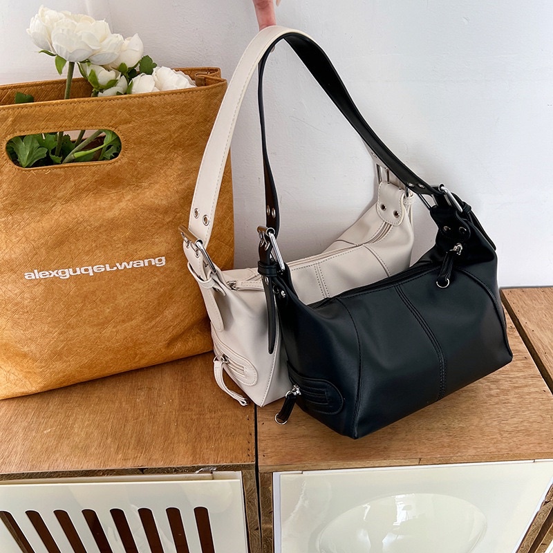 Tas Selempang Kulit Wanita Tas Bahu Cewek Messenger Bag JS2 8555