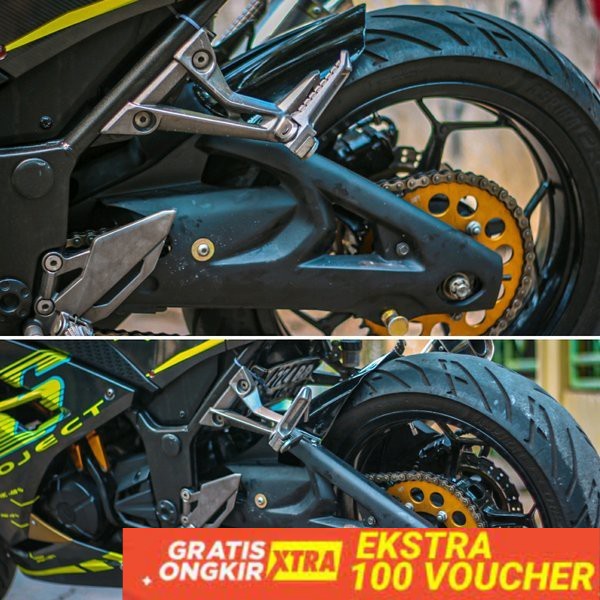 ORIGINAL    COVER ARM NINJA250 HUGGER ARM NINJA250FI COVER ARM Z250 HUGGER ARM NINJA 250FI