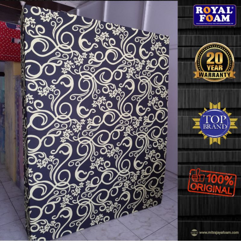 Kasur Busa Royal Foam D24 Original Terdapat Embos Pada Busa Garansi Pabrik 20Tahun