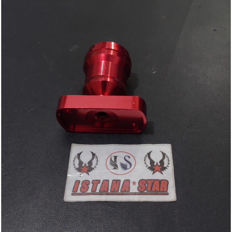 Tutup Minyak Rem Model Stempel Full CNC Matic Honda Beat Beat FI Scopy Scopy Fi Vario Dll MERAH