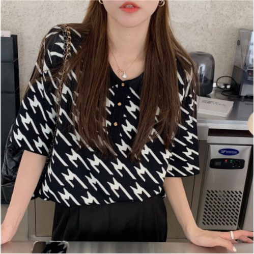 Atasan impor rajut Sweter wanita/ wanita Knit/ ATASAN RAJUT 39078#