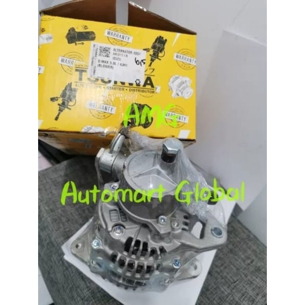 alternator dinamo cas isuzu dmax 3000cc4jh1 blower