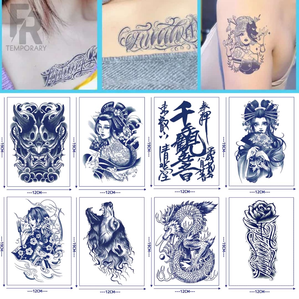 semi permanent tatto ms series