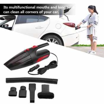 Paket Vakum+ Adaptor l Vacuum Cleaner untuk Mobil,Bisa dirumah. Vacuum Cleaner Mobil Handheld Fakum Pembersih Debu Daya Hisap,Pembersih Debu dirumah,Mobil 12V 120W