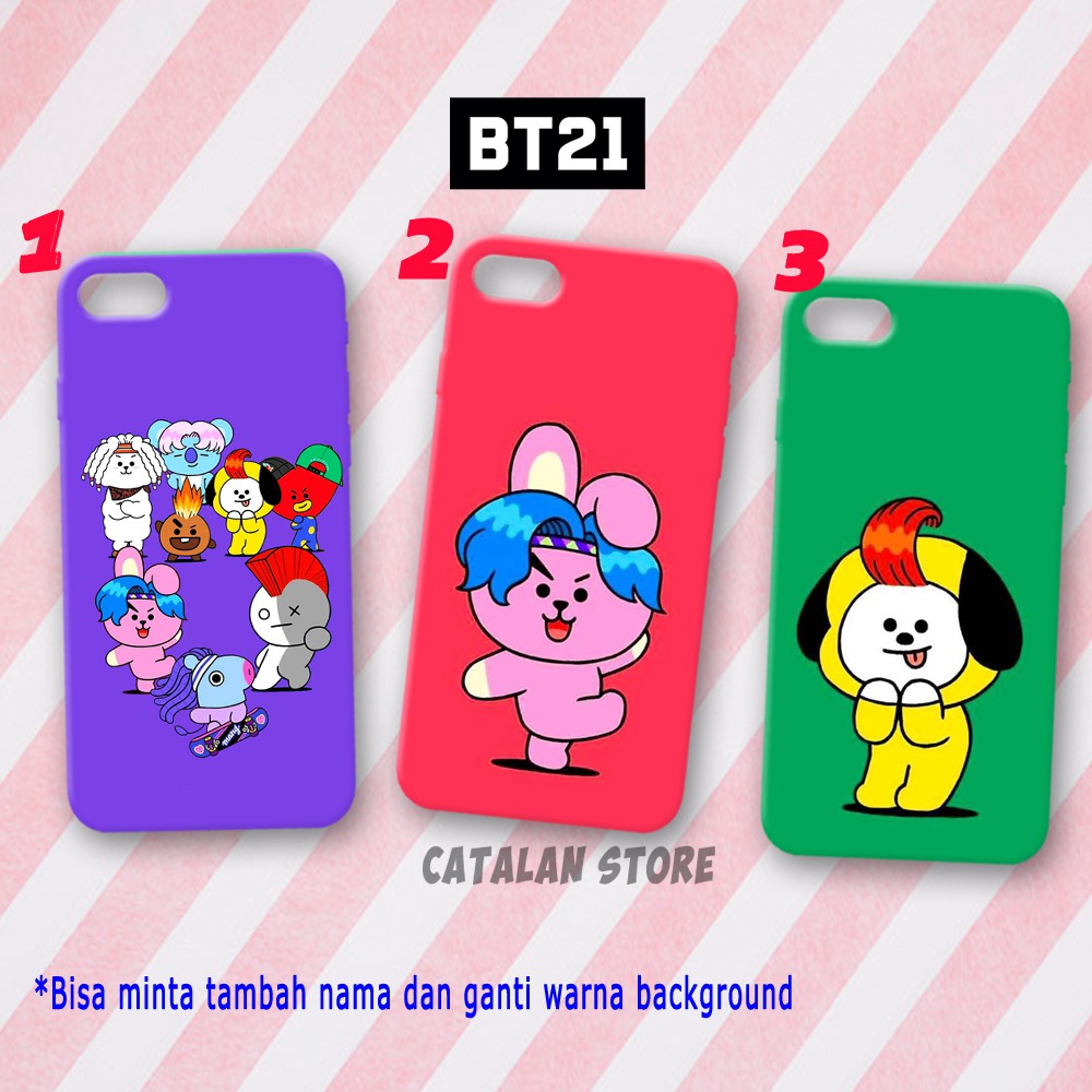 Custom Case Casing HP Hardcase Anti Crack BT 21 BT21