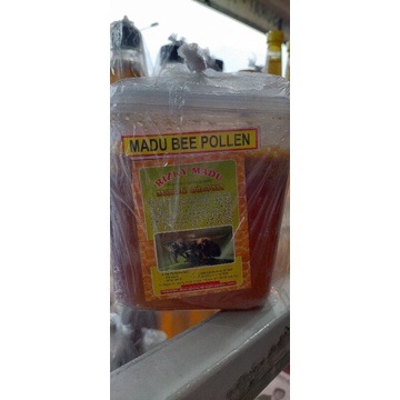 

MADU BEE POLLEN ( Madu Super) Madu + Tepung Sari + Royal Jelly