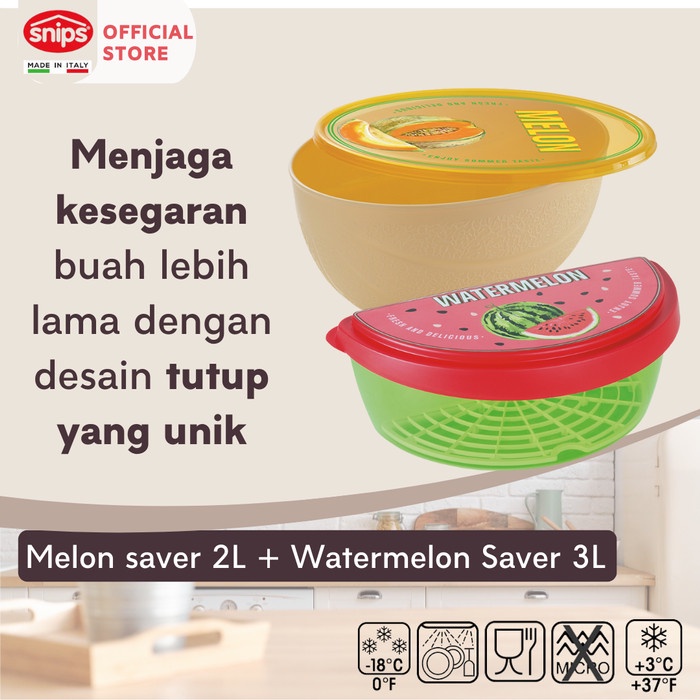 Snips Tempat Penyimpanan Buah Melon dan Semangka