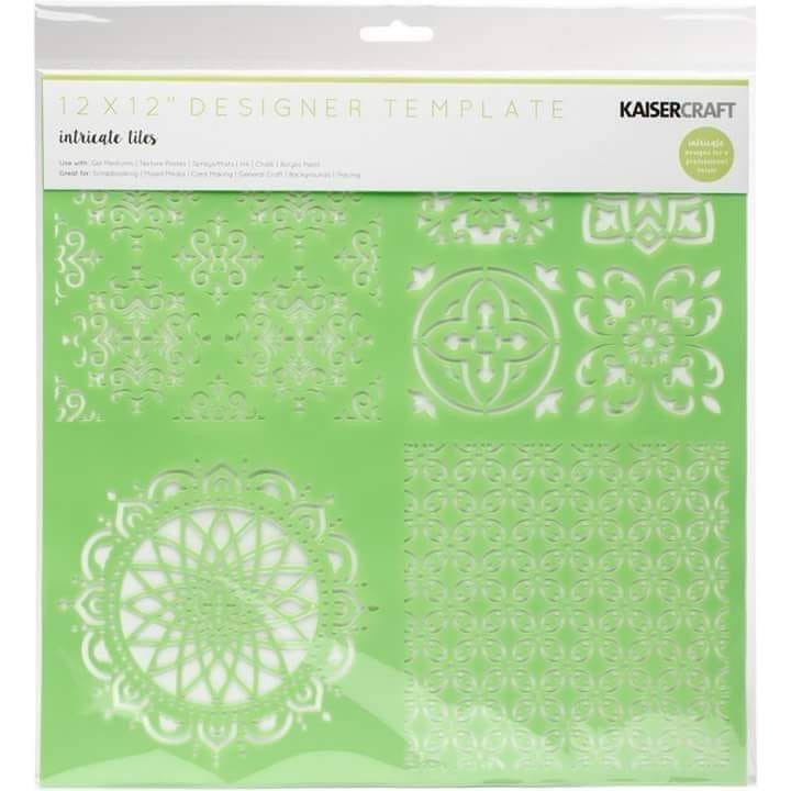 

KAISERCRAFT 12 X 12" DESIGNER TEMPLATES - Code 1