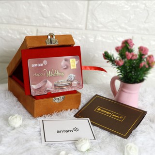 [SPECIAL BUNDLING] Emas Antam Gift Series Wedding Gold 1 Gram