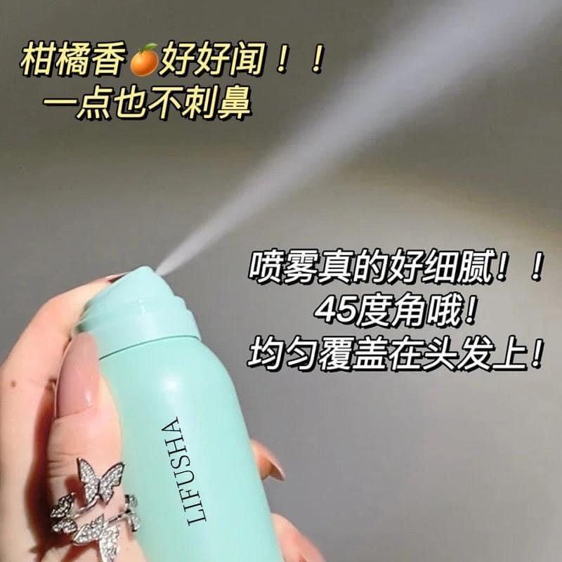lifusha dry shampoo anti lepek lifusha spray
