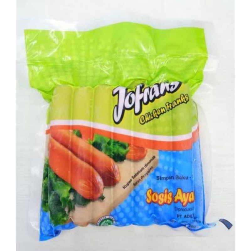 

Jofrans Sosis Ayam 360gr (isi 15)