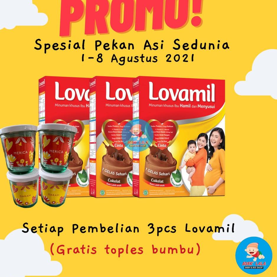 【GROSIR】 LOVAMIL SUSU IBU HAMIL MENYUSUI terbaru