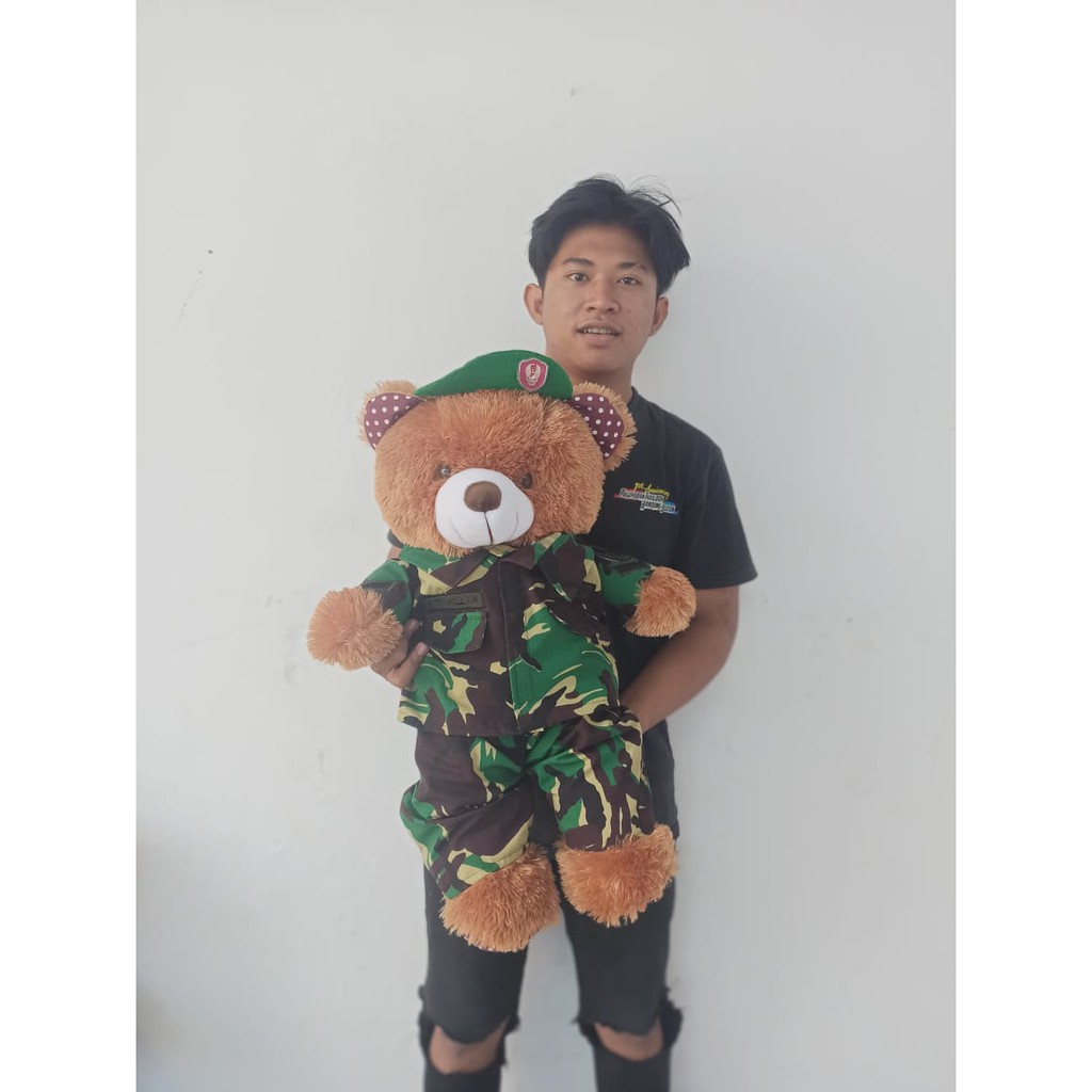 BONEKA PROFESI | BONEKA TNI | BONEKA DOKTER | POLISI | PELAYARAN | GURU | TEDDY BEAR ukuran 60cm