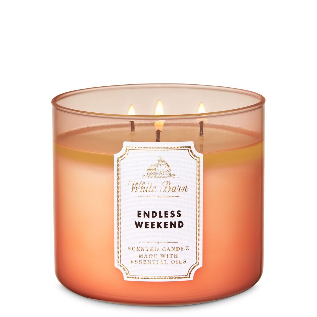 Bath Body Works White Barn Candle Shopee Indonesia