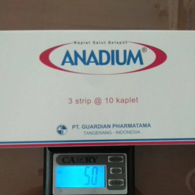 Anadium tablet