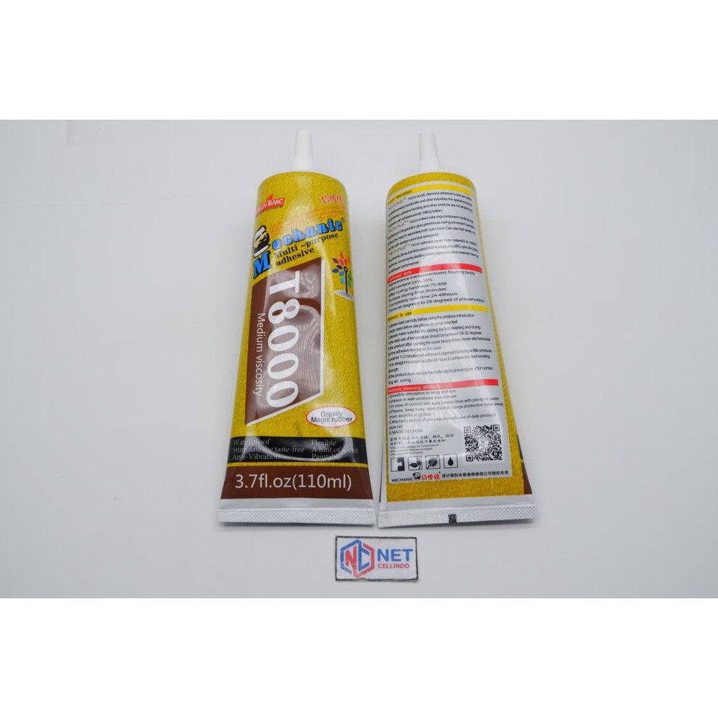 

LEM LCD TOUCHSCREEN / LEM MECHANIC T8000 110ML MULTI PURPOSE ADHESIVE
