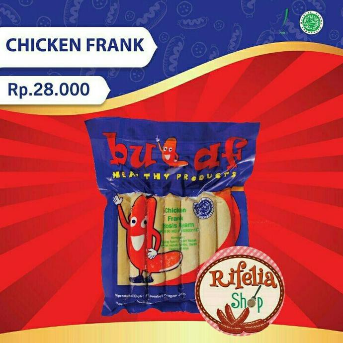 

ENAK Sosis Bulaf Chicken Frank TERLEZAT