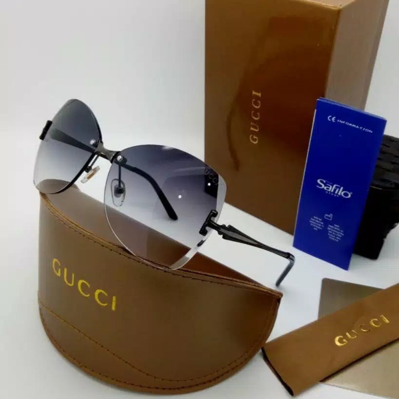 ( Spesial Sale ) Kacamata Wanita / Gucci HC118 + Box Resletting / Full Shet + Quality Premium-2