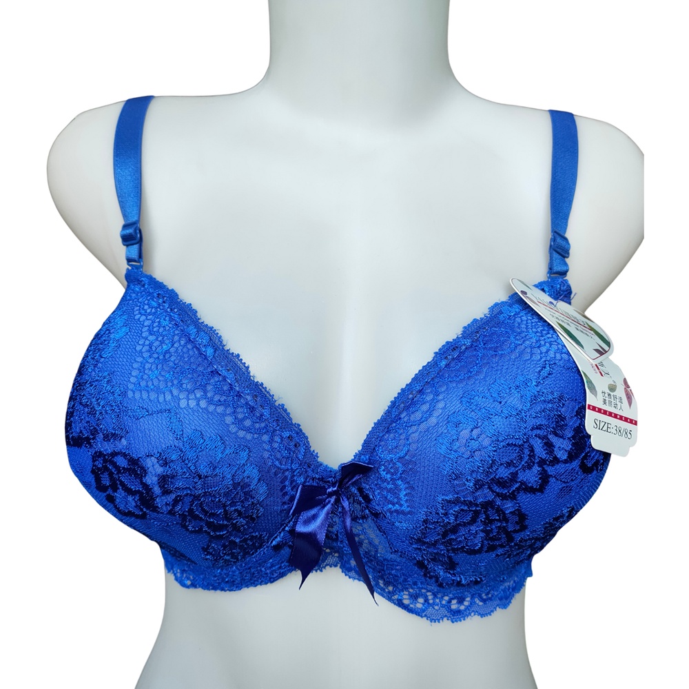 Bra Jumbo Kawat 36-42 Cup B Besar / BH Busa Tebal / Push Up Bra / BH Brukat Yasimei 5805