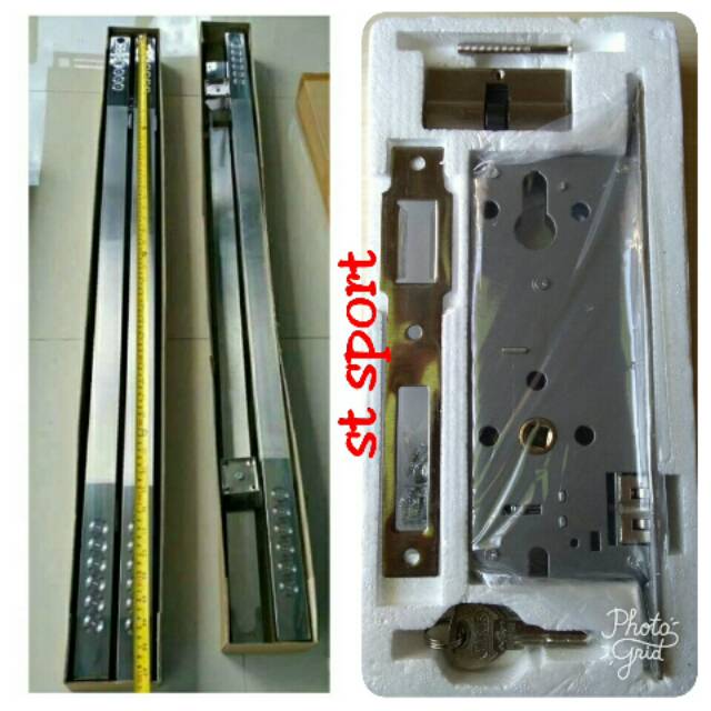 Handle gagang pintu tarikan pintu panjang 120 cm