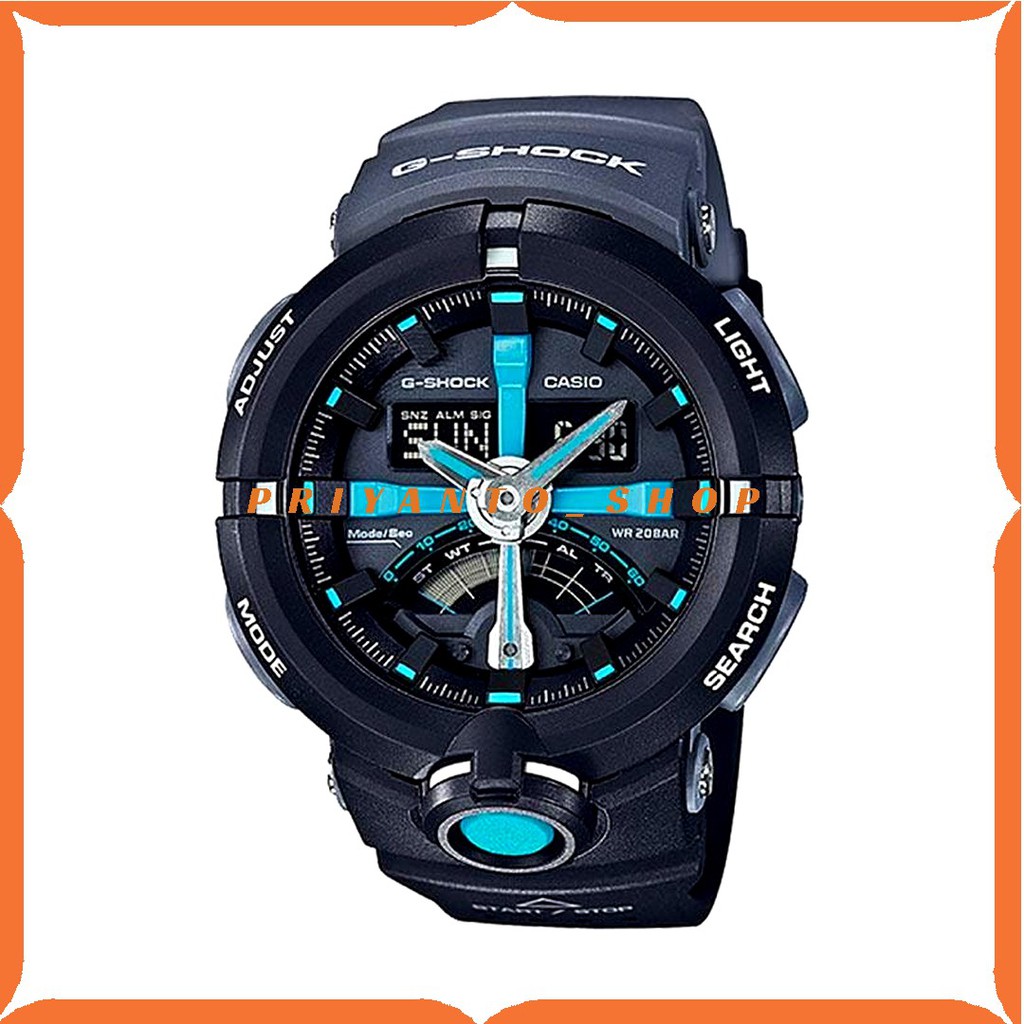 Strap Tali Jam Casio G-Shock GA-500 Gshock GA 500 G-Shock GA500 Rubber