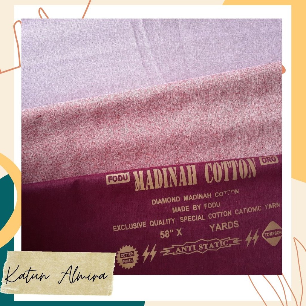 Katun Madinah Fodu Premium Ori 1