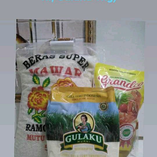 

Bf301Gf Paket Sembako Beras Minyak Gula Gdfd601A