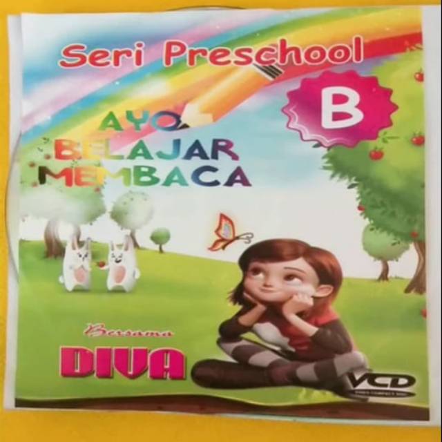 Kaset VCD seri preschool ayo belajar membaca