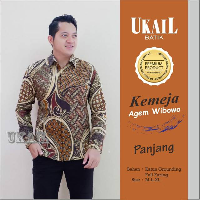 AGEM WIBOWO // KEMEJA BATIK ELEGAN